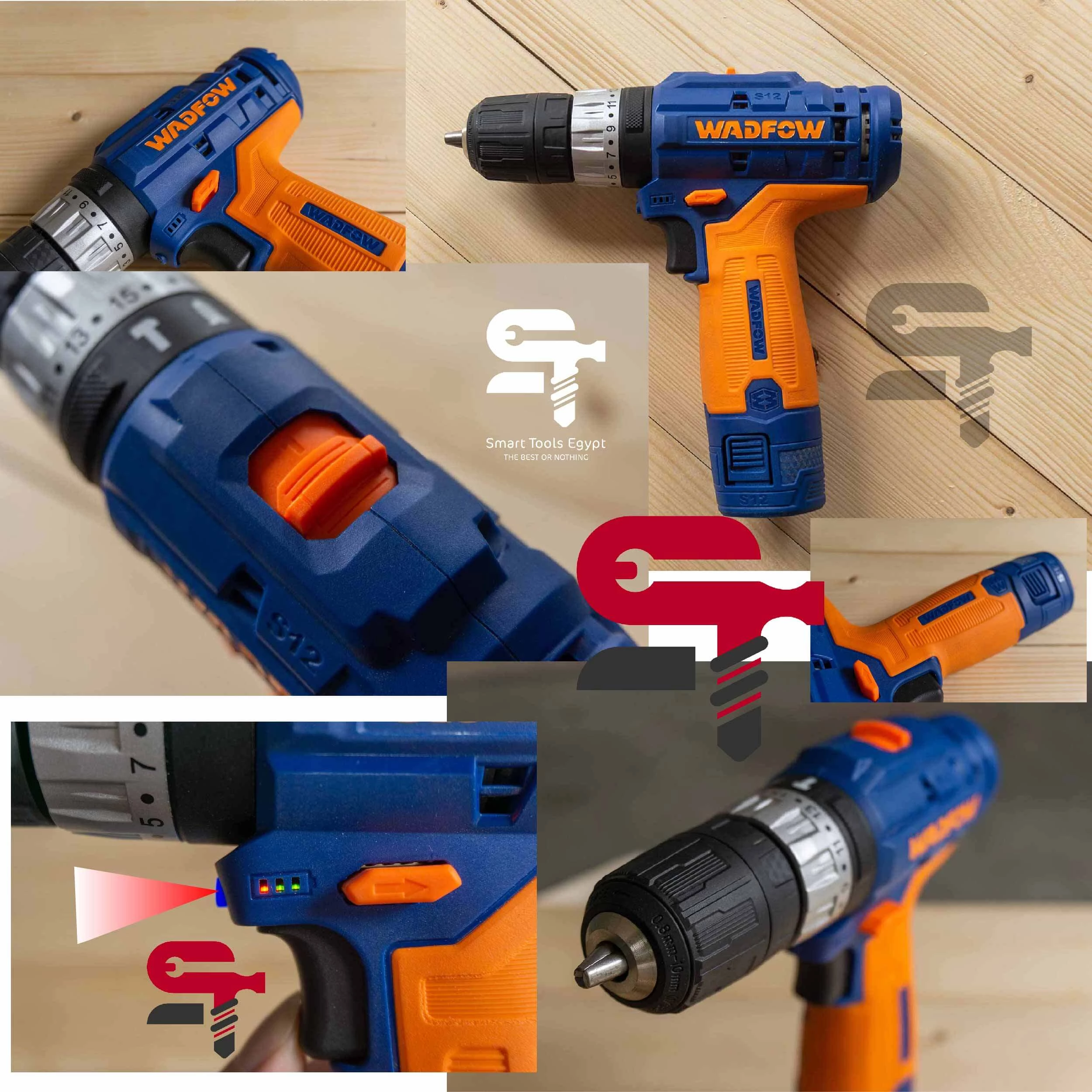 Offer of Wadfow Impact Cordless Drill 12V Type C WCDS540