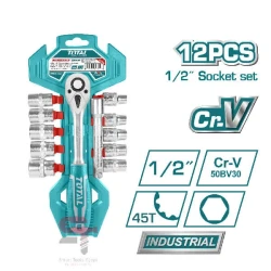 توتال طقم 1/2 بوصة 12 قطعة THT141121image