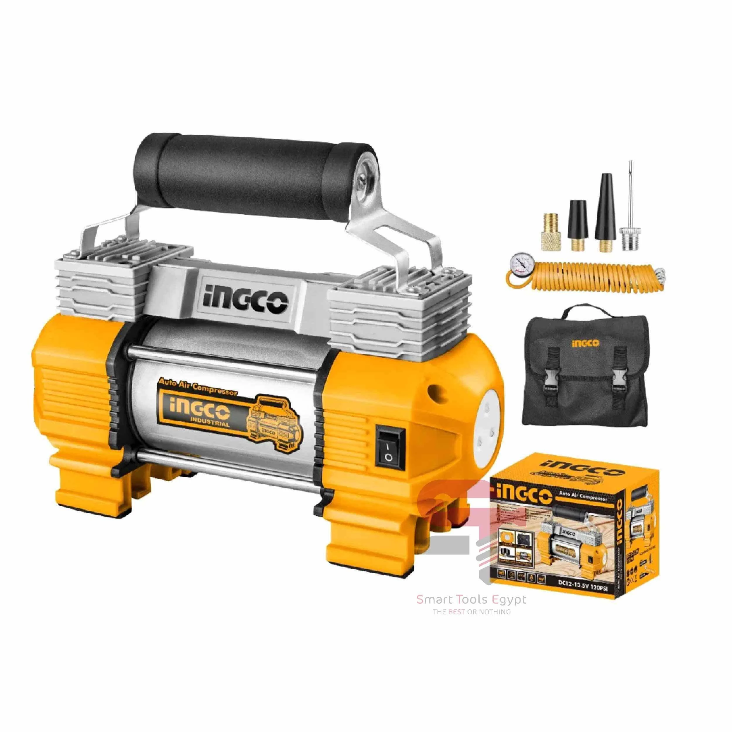 Ingco Auto air compressor 2 Cylinders AAC2508