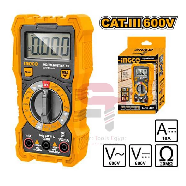 Ingco DM200 Digital Multimeter 600V