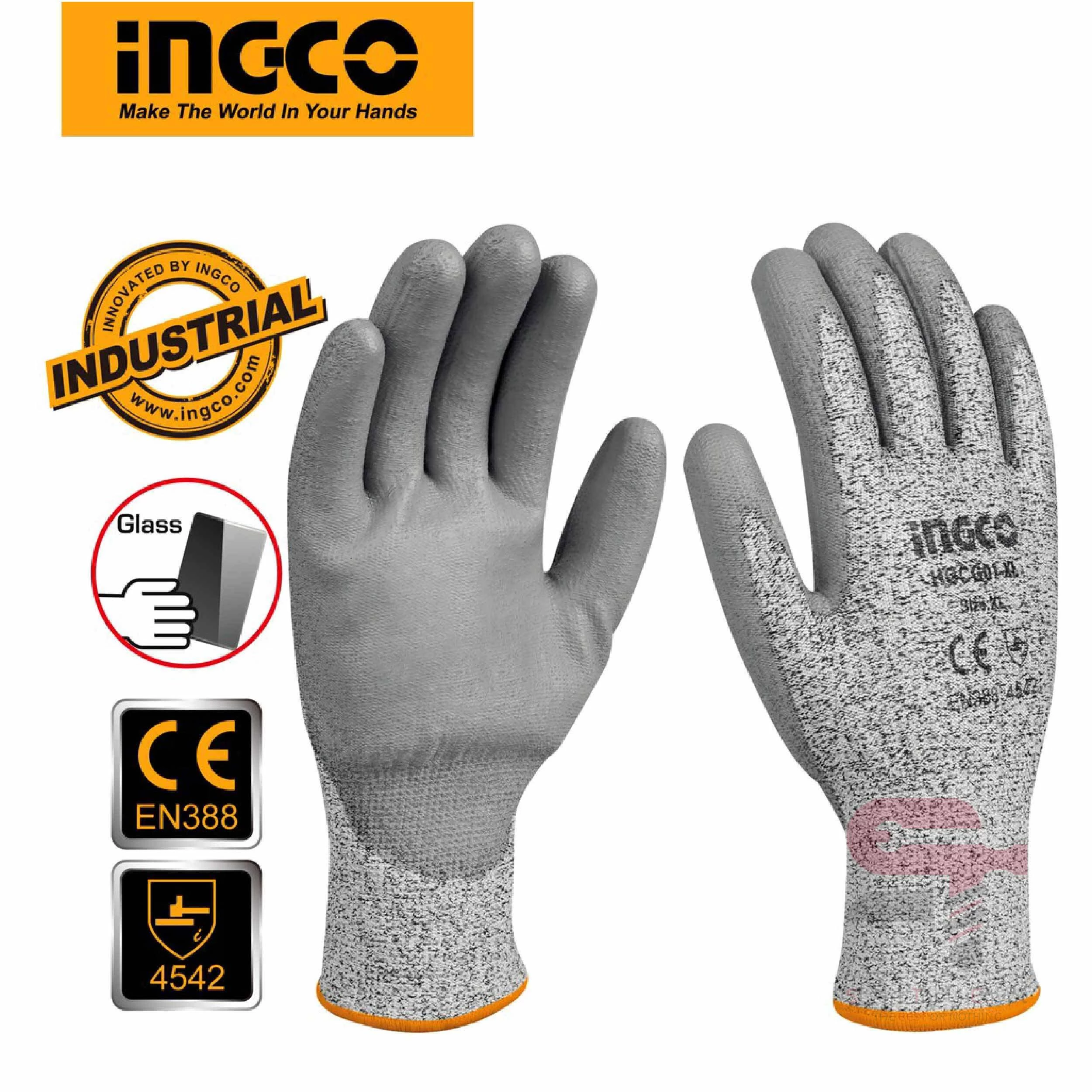 Ingco Cut Resistance Gloves HGCG01