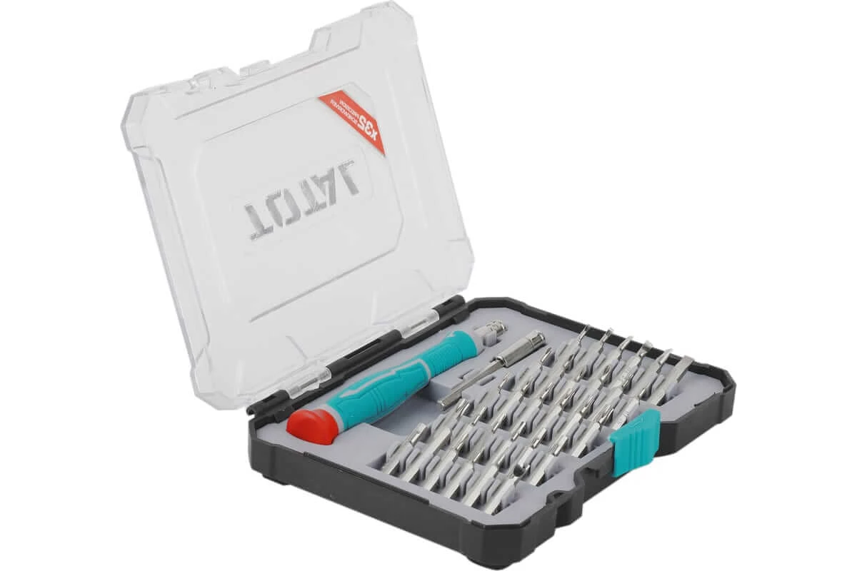 Total Precision Screwdriver Bit Set 32 Pcs TACSD30326