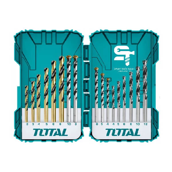 Total Drill Bits Set 16 Pcs TACSDL11601