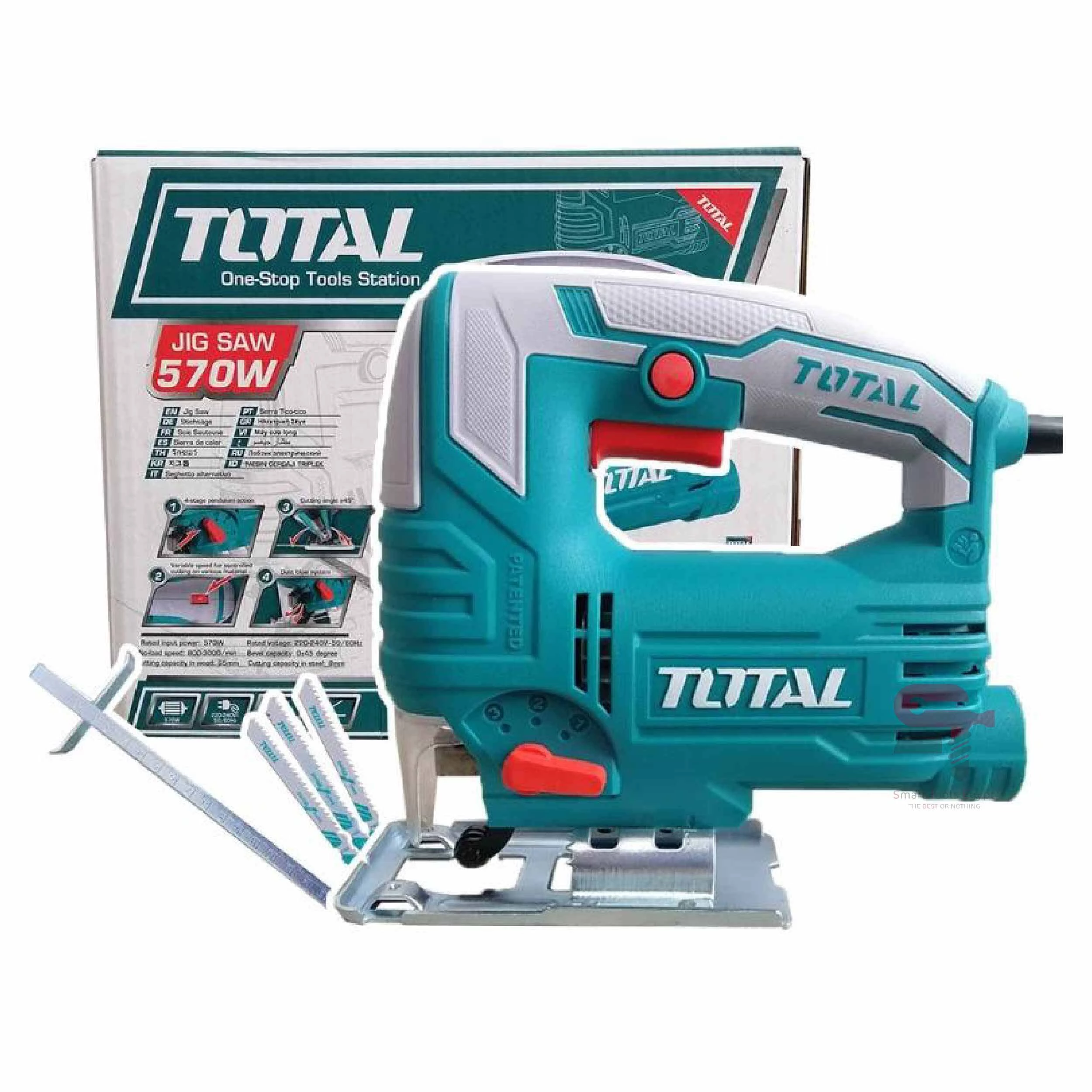 Total Jigsaw 570W TS206656